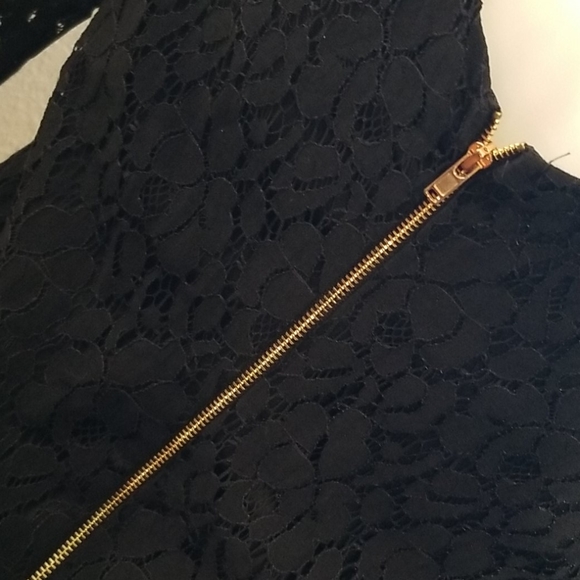 Black lace dress‎ charming Charlie lg - Picture 3 of 12